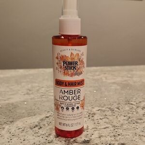 Amber Rouge Body & Hair Mist - Orange